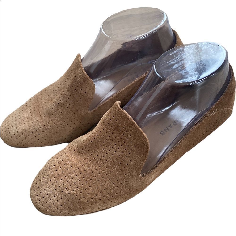 Lucky Brand Caldyn Perforated Suede Loafer